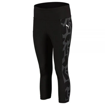 Женские Леггинсы Puma Team LIGA Padel 3/4 Tights Черный L (931842-03 L)