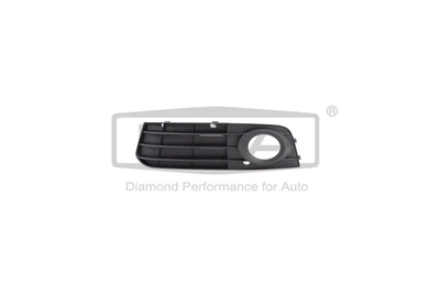 Решетка противотуманной фары левая с отверстием без полосы Audi A4 07-15, DPA (88071863902)