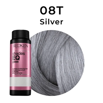 Фарба для волосся тон в тон без аміаку з ефектом кондиціонера Redken Shades EQ Gloss Bonder Inside тон 08T silver