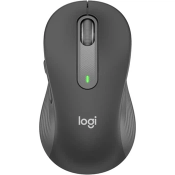 Мышь беспроводная Logitech Signature M650 Large, Dual Mode, 2000 dpi, Bluetooth, графитовая