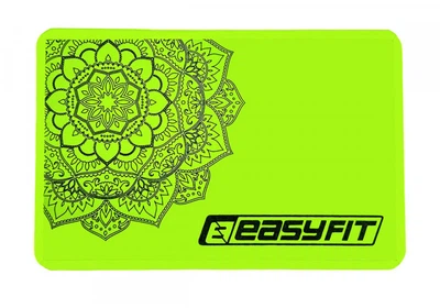 Блок для йоги з малюнком EasyFit EVA EF-1819-GN йога блок цегла для йоги Салатний