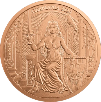 Колекційна бронзова монета "Germania - Німеччина" 15,55 г 2026 рік