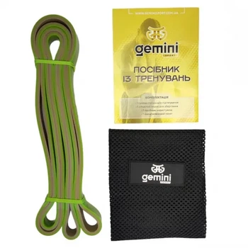 Резина для подтягивания (лента силовая) 18-35кг GP-0022 GEMINI резина для подтягивания эспандер петля