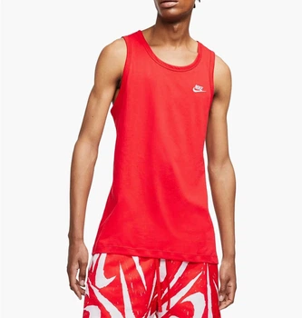 Майка чоловіча Nike M Nsw Club - Tank L Червоний BQ1260-657