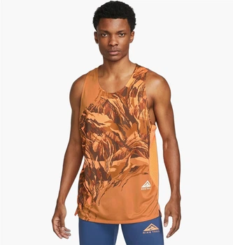 Майка мужская Nike Rise 365 Tank Orange M Оранжевый DM4781-871
