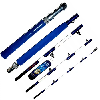 Вудилище човнове WFT Shorty Electra Speed Jig 2.02 м 50lb 200-1000 г 5 секцій (1D-B 641-050)