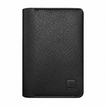 Мужской кошелек WiWU Master Passport Wallet Black, кошелек для паспорта с RFID защитой, Органайзер для документов и карточек
