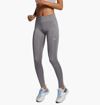 Лосини жіночі Nike Fast Grey M Сірий AT3103-056