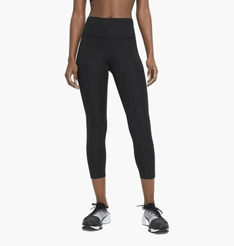 Лосины унисекс Nike Df Fast Crop XS Черный CZ9238-010