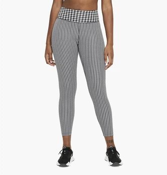 Лосини жіночі Nike Dri-Fit White/Black XS DD4563-100