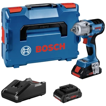 Акумуляторний ударний гайковерт Bosch Professional GDS 18V-450 HC 18 В 450 Нм 1/2" 2x4 А·год ProCORE18V L-BOXX (06019K4002)