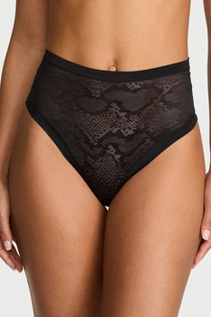 Трусики стринг Victoria's Secret 1(XS) Черный (156003)