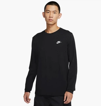 Кофта мужская Nike Sportswear Men's Long-Sleeve T-Shirt M Черный AR5193-010