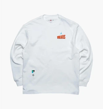 Лонгслив мужской Jordan Flight Mvp 85 L/S Tee White Dv8428-100 S Белый DV8428-100