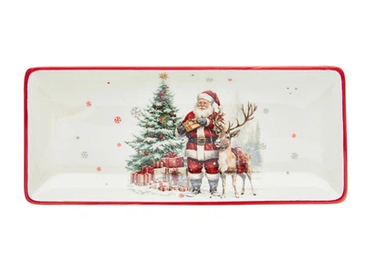 Блюдо для сервірування Санта 28х12 см 1858-0215