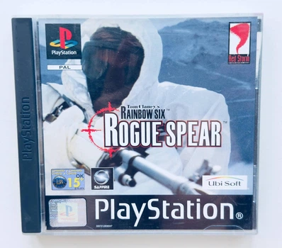 Диск для PlayStation 1 - Tom Clancy's Rainbow Six Rogue Spear, англійська версія, Б/В