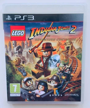 Диск для PlayStation 3 - LEGO Indiana Jones 2 The Adventure Continues, английская версия, Б/У