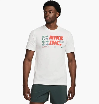Футболка мужская Nike Dri-Fit Fitness T-Shirt M Белый FV8360-133