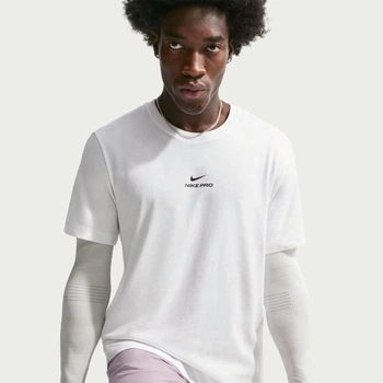 Футболка мужская Nike M Nk Df Tee Std Pro M Білий IH1947-100
