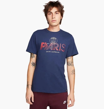 Футболка мужская Nike Psg Mercurial Blue L Синий FN2538-410
