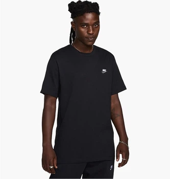 Футболка мужская Nike M Nsw Club Dt Tee M Чорний FD1184-013