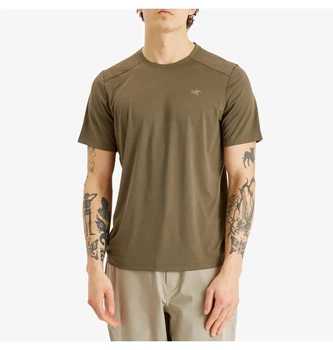 Футболка чоловіча Arc'teryx Cormac Crew Olive L Оливковий X000009718-TATSU-HEATHER