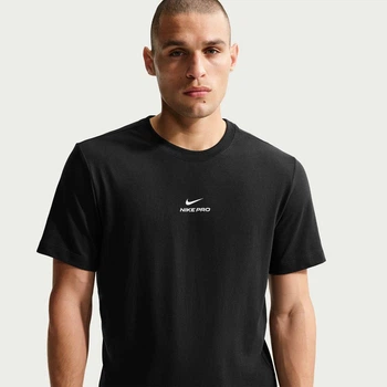 Футболка мужская Nike Nk Df Tee Std Pro XL Черный IH1947-010