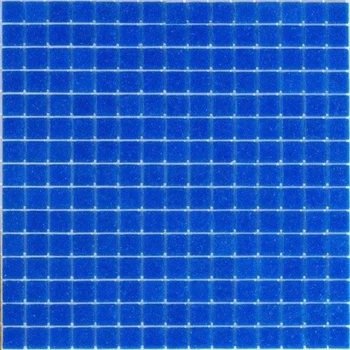 Лист мозаики Picasso Quartz (манка) 20x20 мм, синий, 225 шт. (А 16)