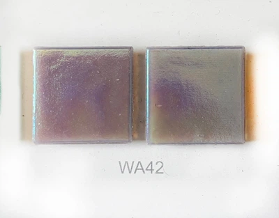 Лист мозаики Picaso Rainbow 20x20 mm светло-фиолетовая с перламутром 225 шт (WA 42)