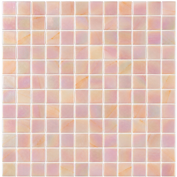 Лист мозаики Picaso Quartz 20x20 мм, розово-бежевый с перламутром, 225 шт. (WB 87)