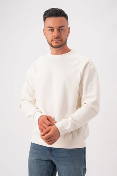 Однотонний світшот KOR 2931 Молочний (white) M