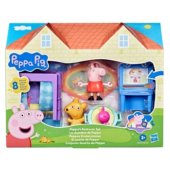 Ігровий набір Peppa Pig Кімната Пеппи, фігурка та 7 аксесуарів