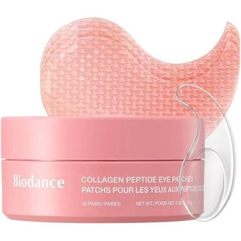 Гидрогелевые патчи под глаза с коллагеном и пептидами Biodance Collagen Peptide Eye Patches 30пар60шт
