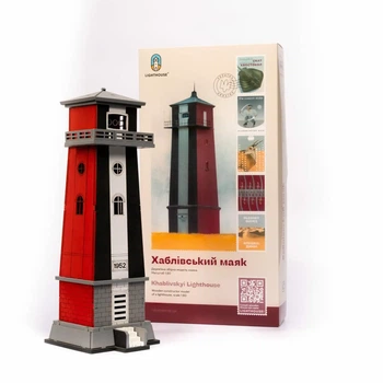 Збірна дерев'яна модель Lighthouse Маяк Хаблівський Україна