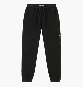 Брюки мужские Stone Island Stone Island Organic Black 2XL Чорний 811561141-V0162
