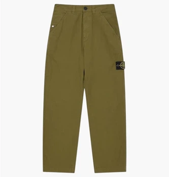 Брюки мужские Stone Island Ripstop Olive XL Оливковий L1S151200014-S0184-V0019