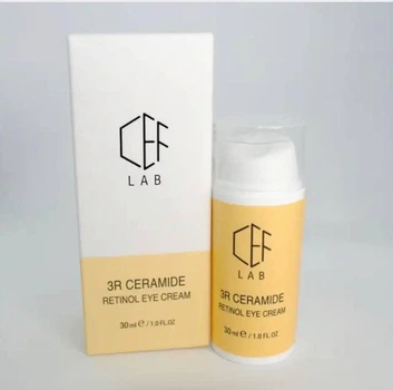 Совершенствующий крем с ретинолом для зоны вокруг глаз CEF LAB 3R Ceramide Retinol Eye Cream с ретинолом 30 мл