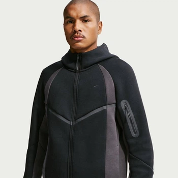 Чоловіча толстовка Nike M Nk Tech Flc Pro Wr Fz Jacket XL Чорний IF1325-010