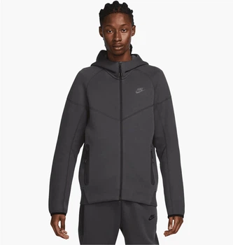 Толстовка мужская Nike M Nk Tch Flc Fz Wr XS Черный FB7921-060