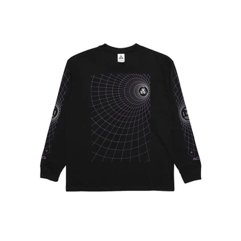 Чоловічий лонгслів Nike Acg Manhole Long-Sleeve M Чорний FJ1133-010