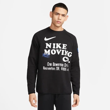 Свитшот мужской Nike M Dri-Fit Dry Ls Moving Co L Черный DX0902-010