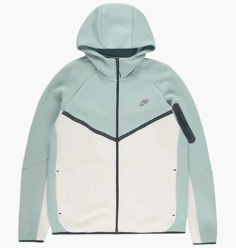 Толстовка чоловіча Nike Tech Fleece Fz Wr Olive/White 2XL HV0949-020
