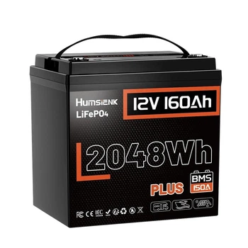 Акумулятор Humsienk 12.8V 160Ah Max LiFePO4 Built-in 150A BMS 2048Wh