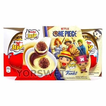 Набір Kinder Joy One Piece Funko Pop 60 г (3*20 г) (0348)