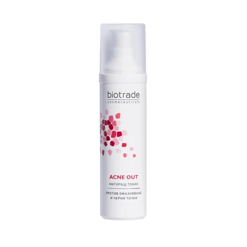 Biotrade (Біотрейд) Acne Out Mattifying Tonic матуючий тонік для жирної та проблемної шкіри, при легких формах акне, 60 мл — догля