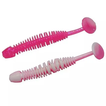 Силикон Berkley PowerBait Power Leech 60 mm 10 pcs Pink/White (1102-1621158)