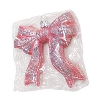 Декоративная игрушка "Бант" новогодняя 050708_Pink