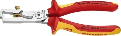 Клещи для удаления изоляции, с функцией резки кабеля Knipex StriX 13 66 180