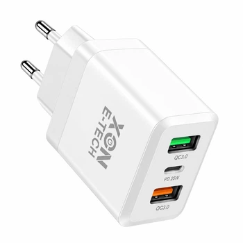 Зарядное устройство XON PowerCharge 45W (PD25) USB Type-C (PCWA045025A2С1W 6082) Белый
