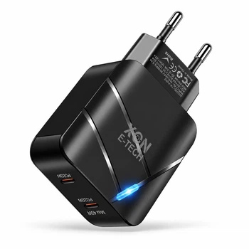 Зарядное устройство XON PowerCharge 40W (PD20) USB Type-C (PCWC040020A0С2B 6099) Черный